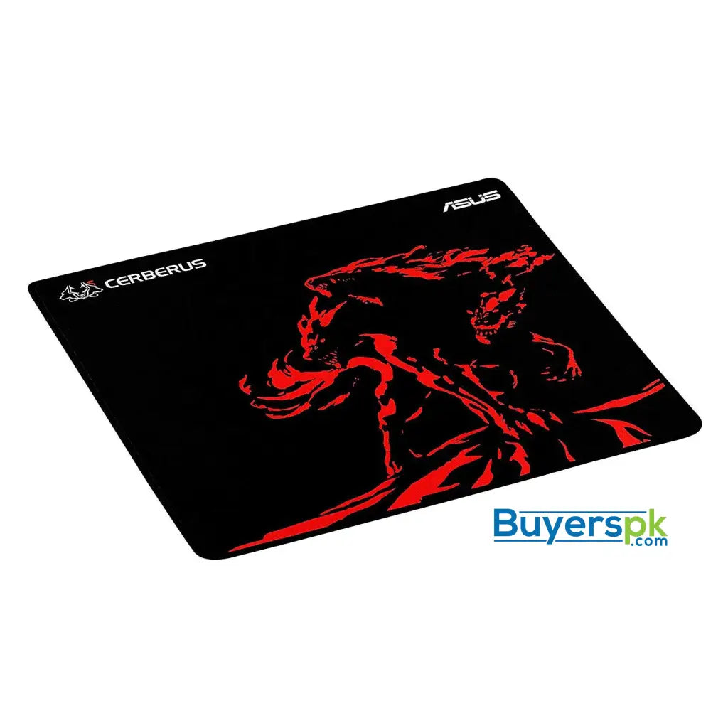 ASUS Cerberus Mat Plus Gaming Mouse Pad with Consistent Surface Texture and Non-Slip Rubber 450*400*3mm / 310g - Mouse Pad ASUS Cerberus Mat Plus Gaming Mouse Pad with Consistent Surface Texture and Non-Slip Rubber 450*400*3mm / 310g - Mouse Pad